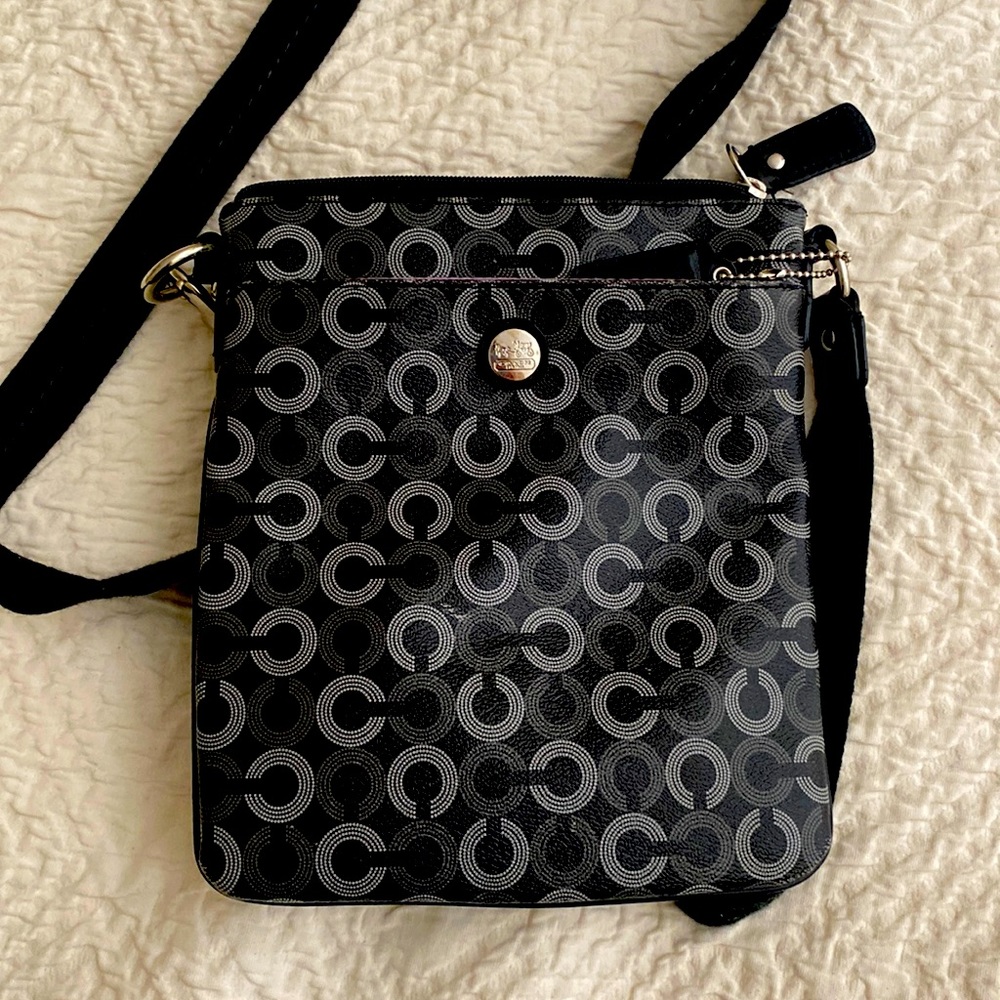 Coach crossbody from the poppy collection.  Older bag used once.  Excellent
